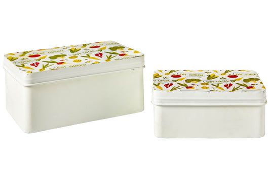 Friendly - Scatole 1/2 Rettangolari Eat Green By Local Bianca