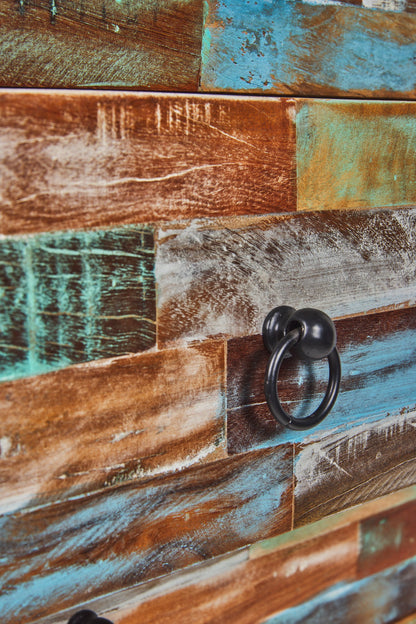 Piccadilly - Settimino in Legno Riciclato Multicolore