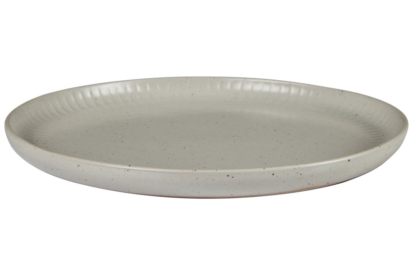 Eureka - Piatto Dessert in Ceramica Grigio