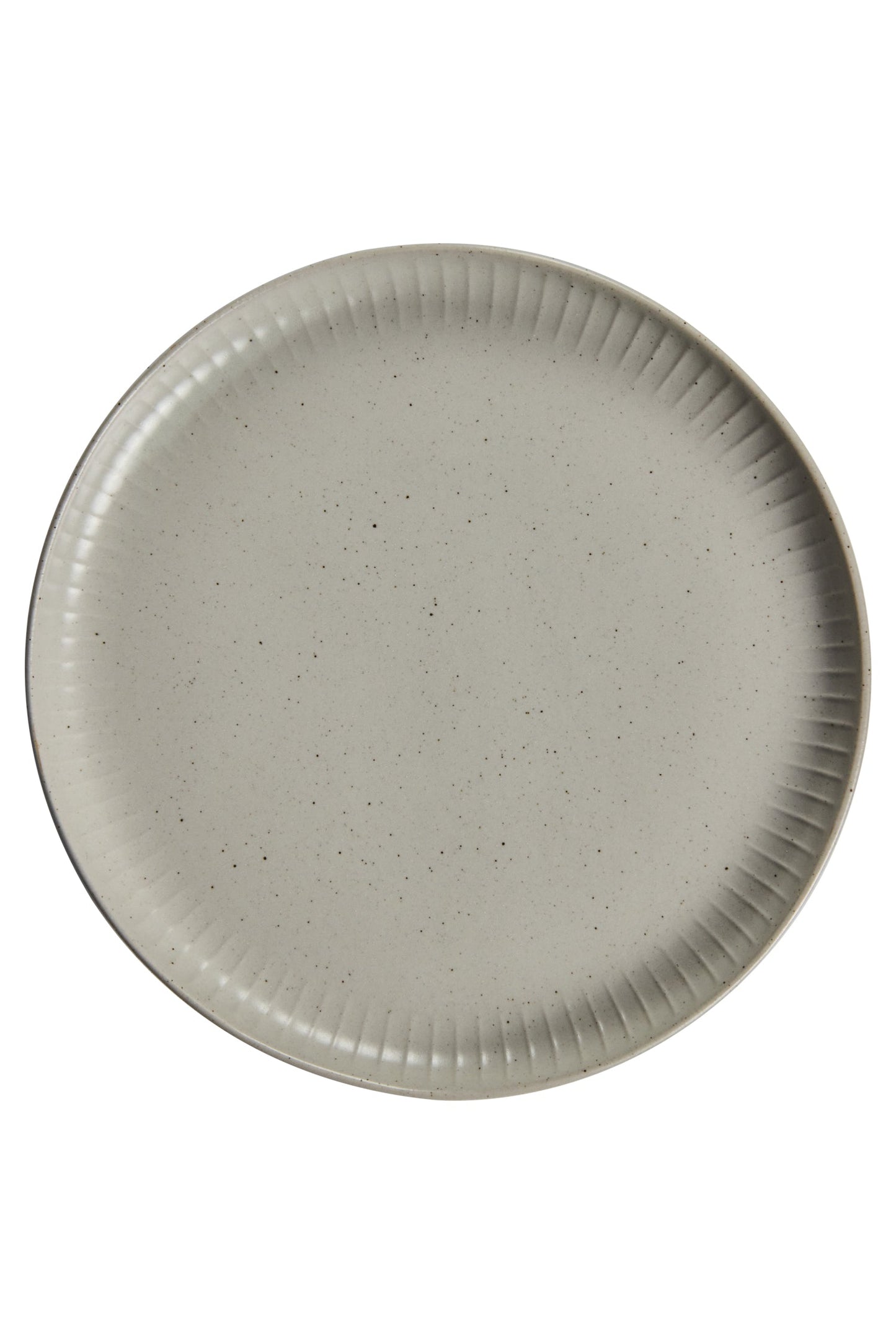 Eureka - Piatto Dessert in Ceramica Grigio