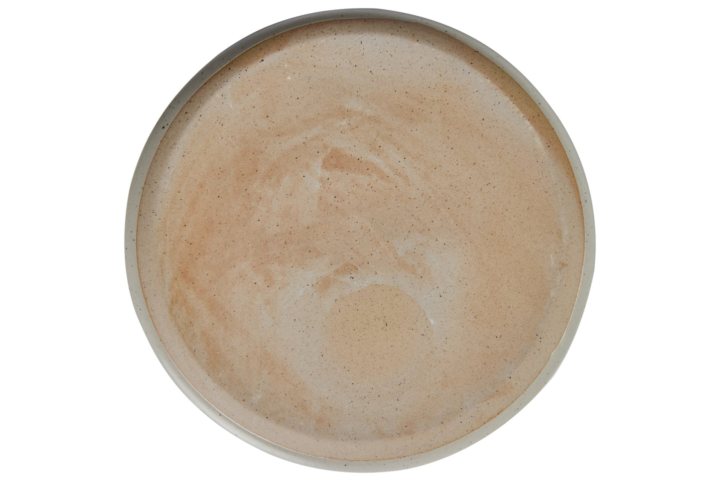 Eureka - Piatto Dessert in Ceramica Grigio