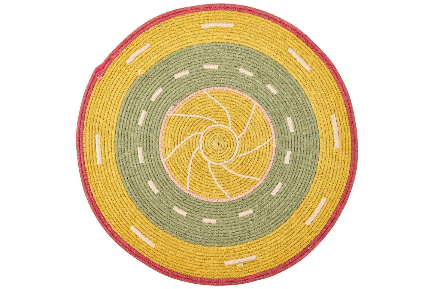 Stromboli - Set Tovagliette 1/2 Giallo,Verde, Rosso