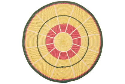 Stromboli - Set Tovagliette 1/2 Giallo, Arancio E Verde