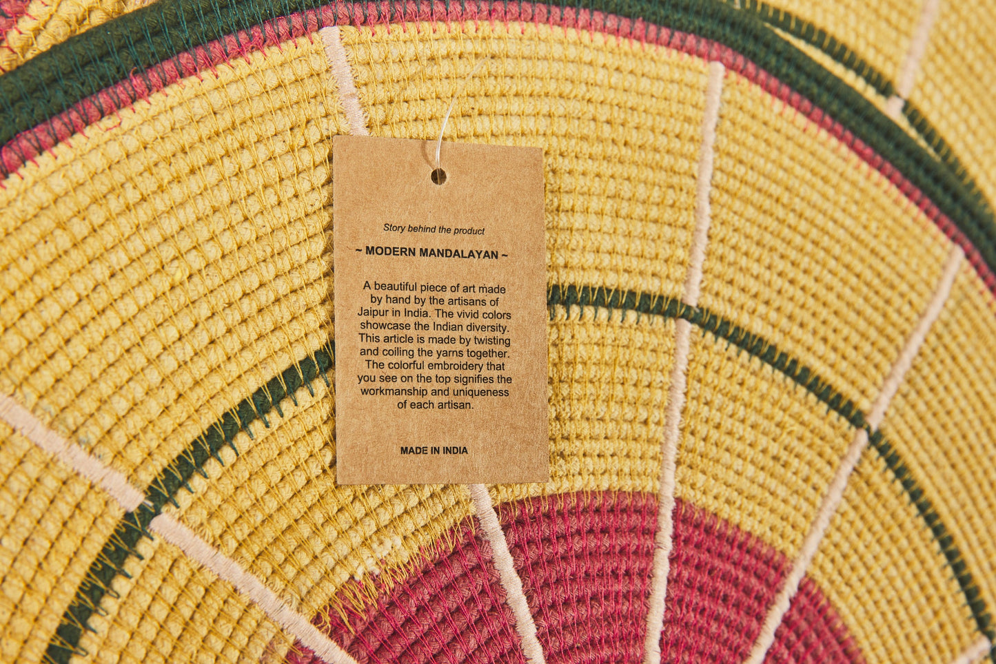 Stromboli - Set Tovagliette 1/2 Giallo, Arancio E Verde