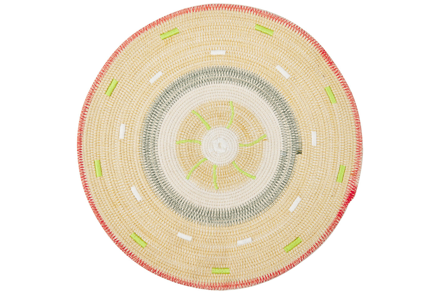 Stromboli - Set Tovagliette 1/2 Giallo,Bianco,Beige