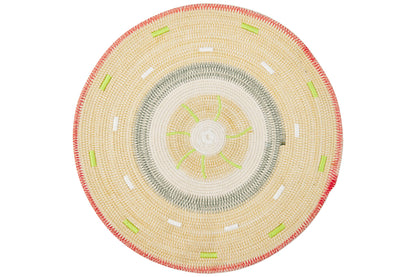 Stromboli - Set Tovagliette 1/2 Giallo,Bianco,Beige