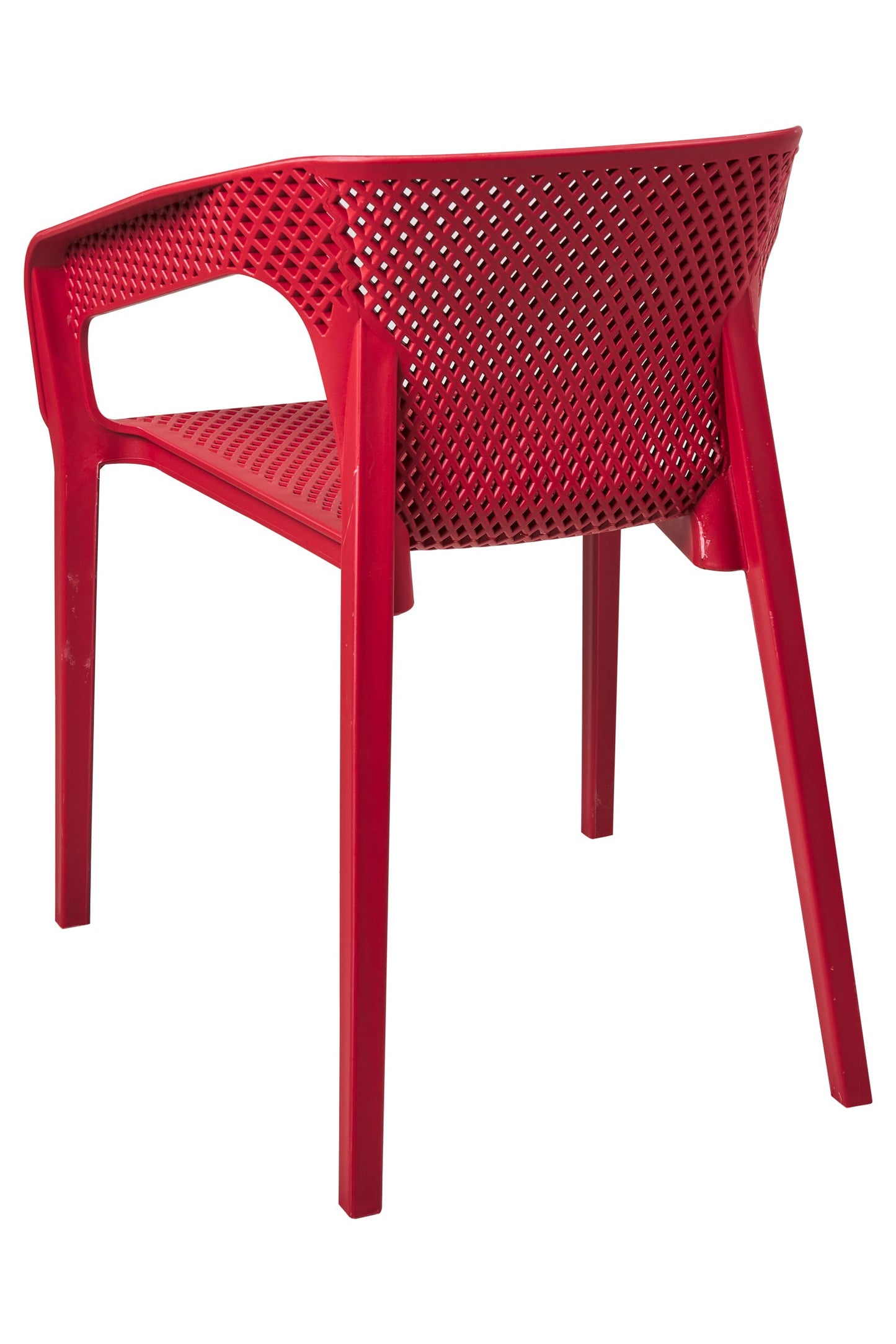 Pitone - Sedia In Pp Colore Ruggine Impilabile