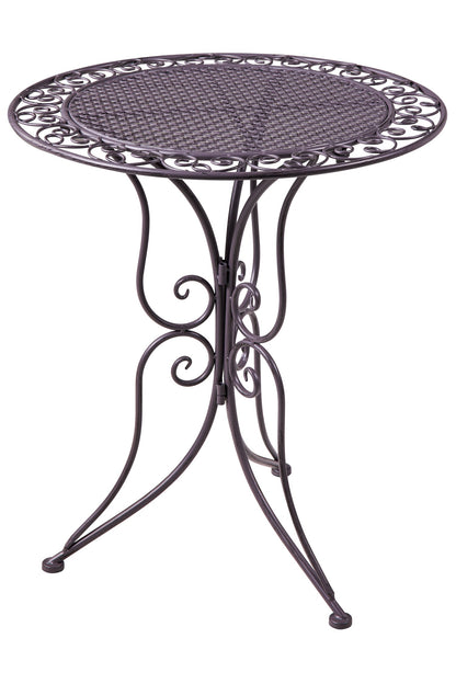 Isabelle - Set 1/3 Tavolo Con Due Sedie Grigio