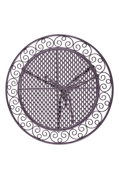 Isabelle - Set 1/3 Tavolo Con Due Sedie Grigio