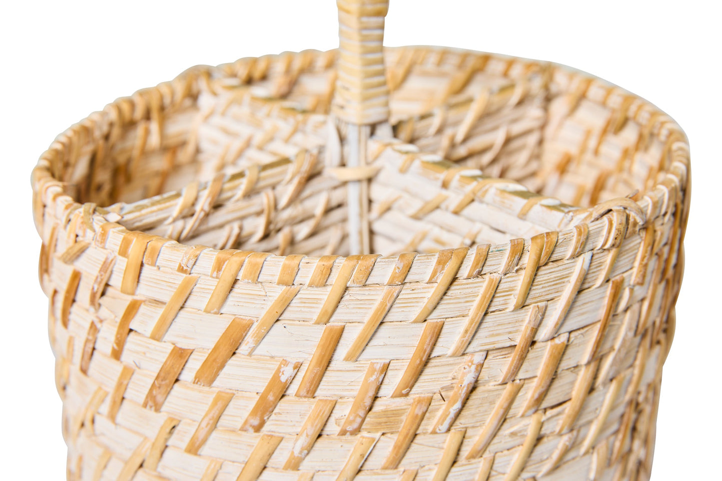 Fatto In Casa - Cestino Tondo Porta Spezie Con Manico