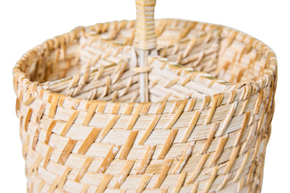 Fatto In Casa - Cestino Tondo Porta Spezie Con Manico