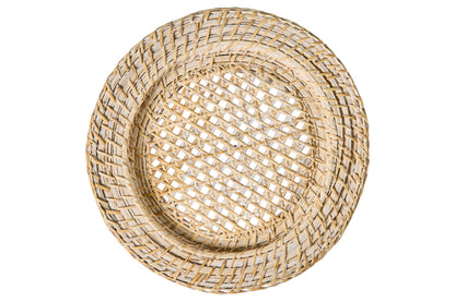 Fatto In Casa - Sottopiatto Tondo Con Intreccio Centrale