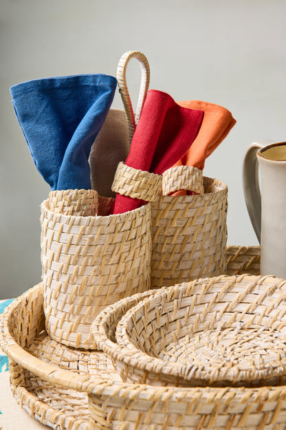 Fatto In Casa - Cestino Porta Olio Aceto Con Manico