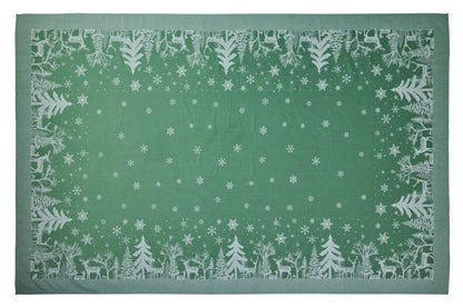 Allegri - Tovaglia Stampa Bosco Verde Antipiega
