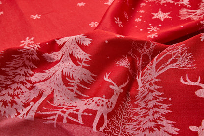 Allegri - Tovaglia Stampa Bosco Rossa Antipiega