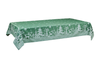 Allegri - Tovaglia Stampa Bosco Verde Antipiega