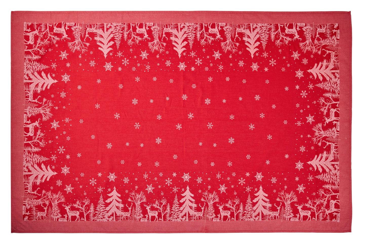 Allegri - Tovaglia Stampa Bosco Rossa Antipiega