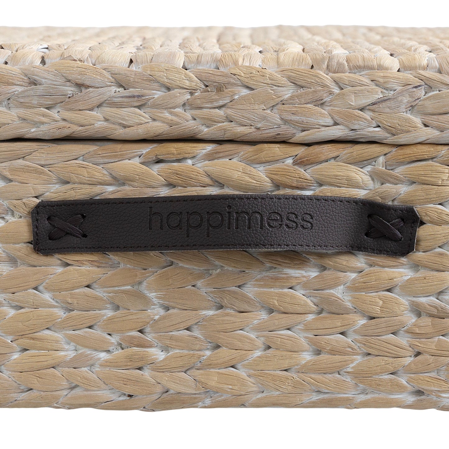 Contenitore portaoggetti sottoletto in giacinto/legno happimess con ruote e maniglie