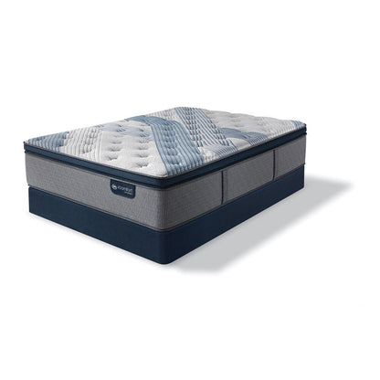 Set di materassi ibridi Serta iComfort Blue Fusion 1000 da 14 pollici con cuscino superiore in peluche