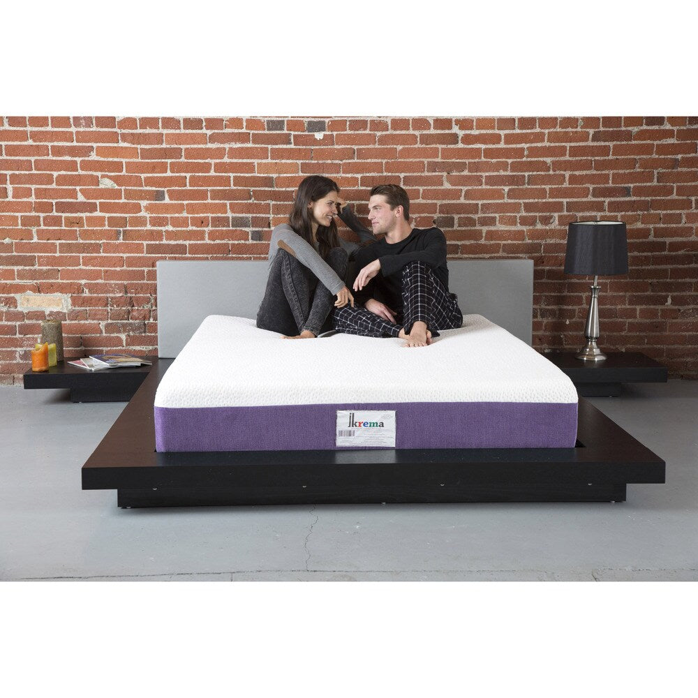 Materasso in memory foam iKrema ECO da 10 pollici Cal King-size