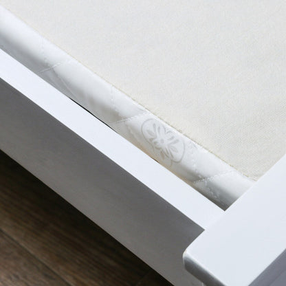 Mosh Contemporary White Twin Bunkie Board di Furniture of America