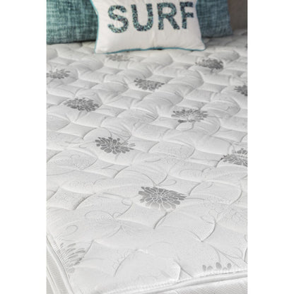 Materasso Lone Contemporary White da 9 pollici Cal King Euro Top di Furniture of America