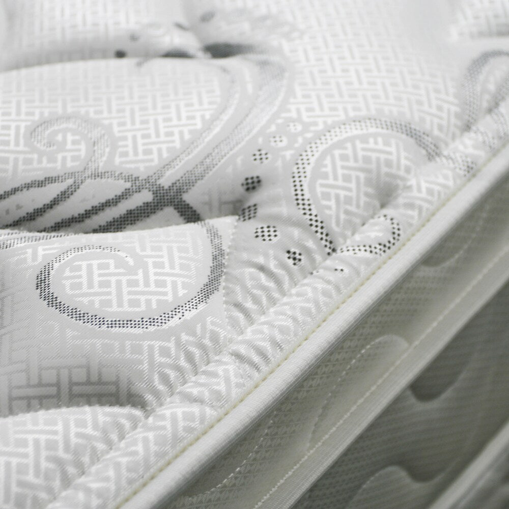 Materasso Lone Contemporary White da 9 pollici Cal King Euro Top di Furniture of America