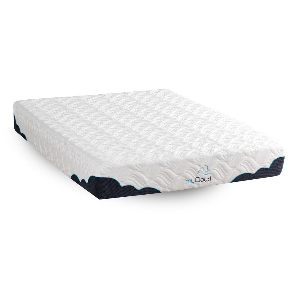 Materasso in memory foam gel myCloud Cumulus da 10 pollici Queen-size
