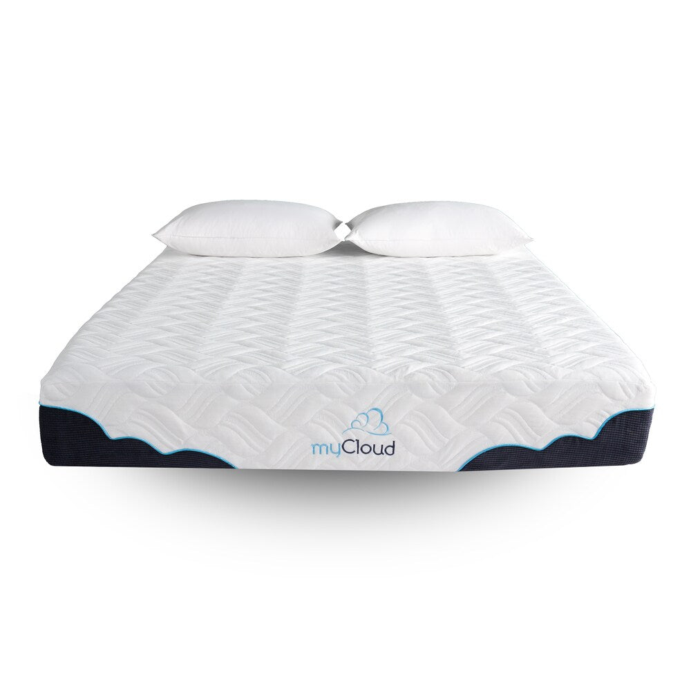 Materasso in memory foam gel myCloud Cumulus da 10 pollici Queen-size
