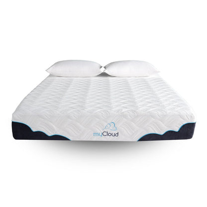 Materasso in memory foam gel myCloud Cumulus da 10 pollici Queen-size