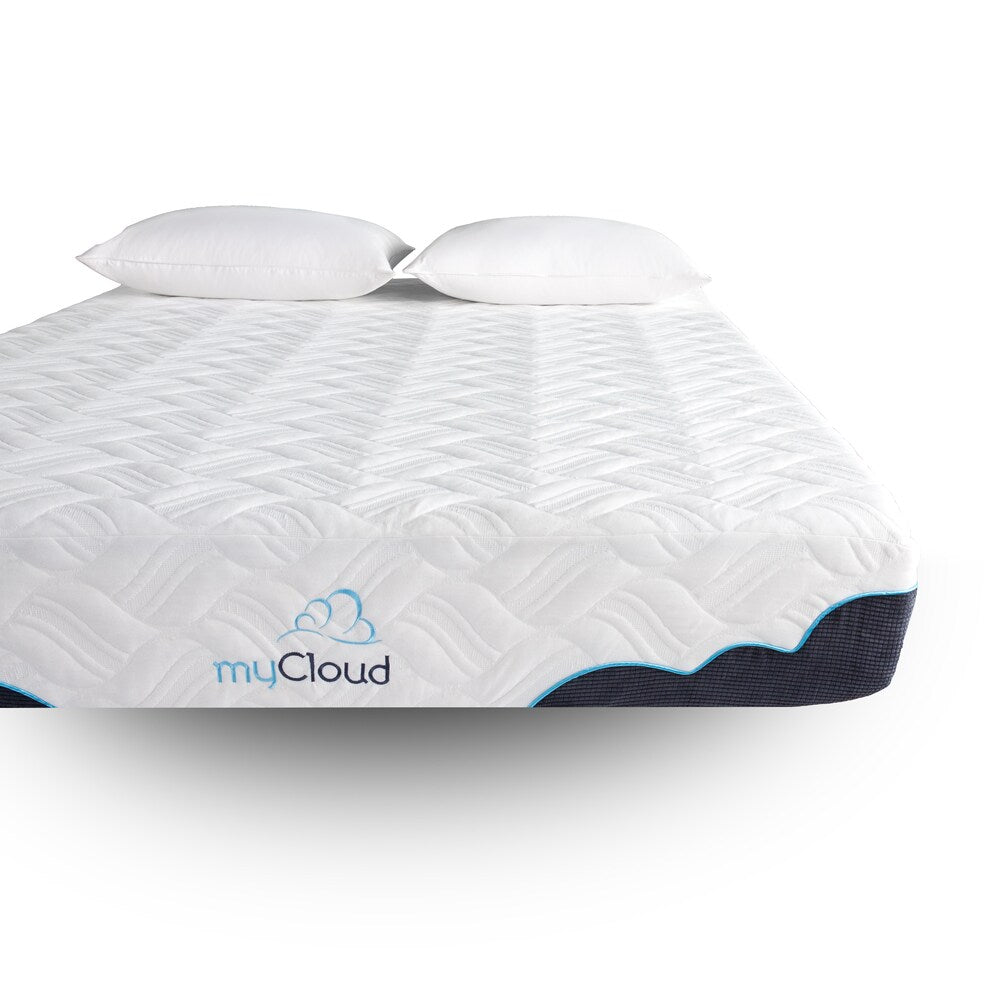 Materasso in memory foam gel myCloud Cumulus da 10 pollici Queen-size
