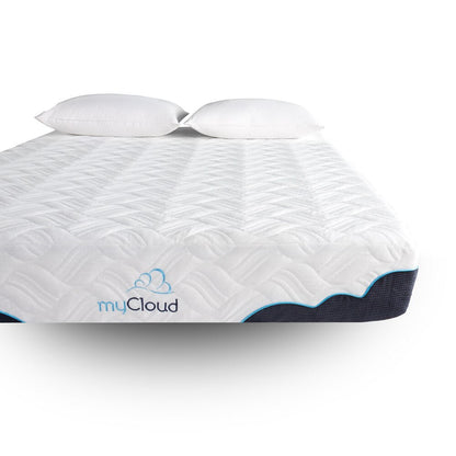 Materasso in memory foam gel myCloud Cumulus da 10 pollici Queen-size