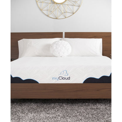 Materasso in memory foam gel myCloud Cumulus da 10 pollici Queen-size