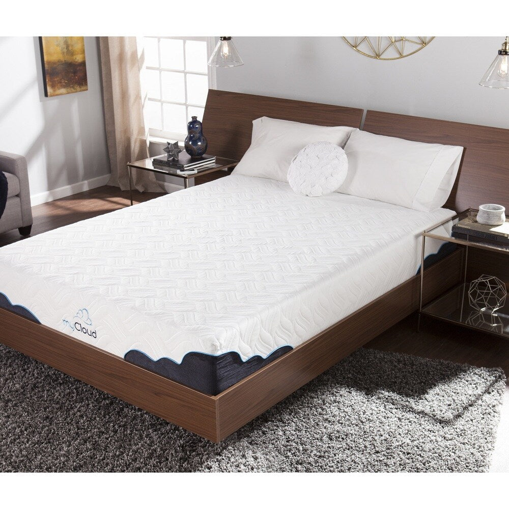 Materasso in memory foam gel myCloud Cumulus da 10 pollici Queen-size