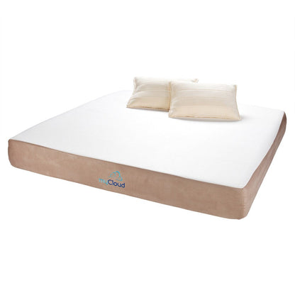 Materasso king size Cal da 10 pollici in memory foam infuso di gel myCloud