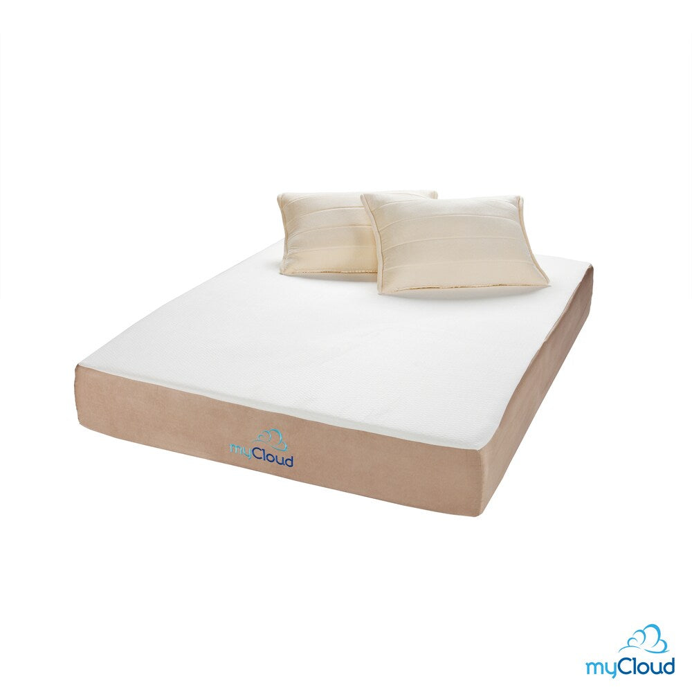 Materasso matrimoniale myCloud in memory foam con infusione di gel da 10 pollici