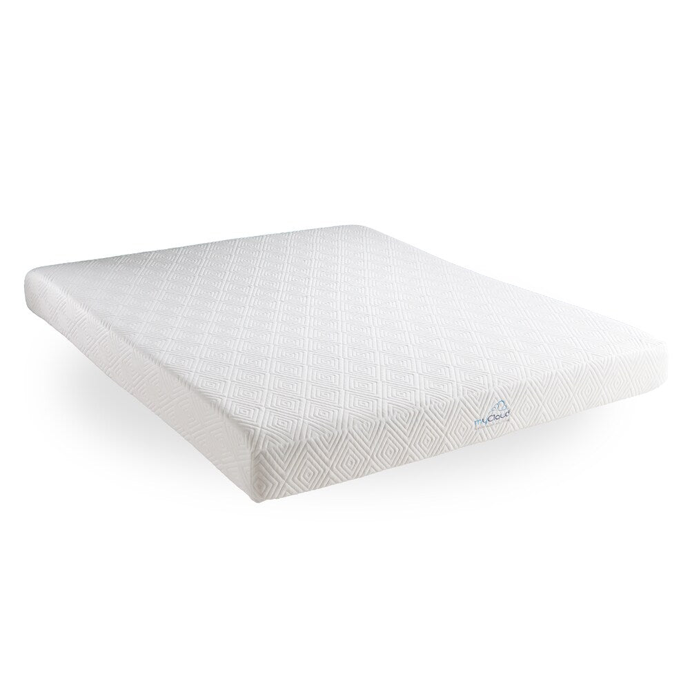 Materasso in memory foam gel myCloud Stratus da 8 pollici Cal King-size - Multi