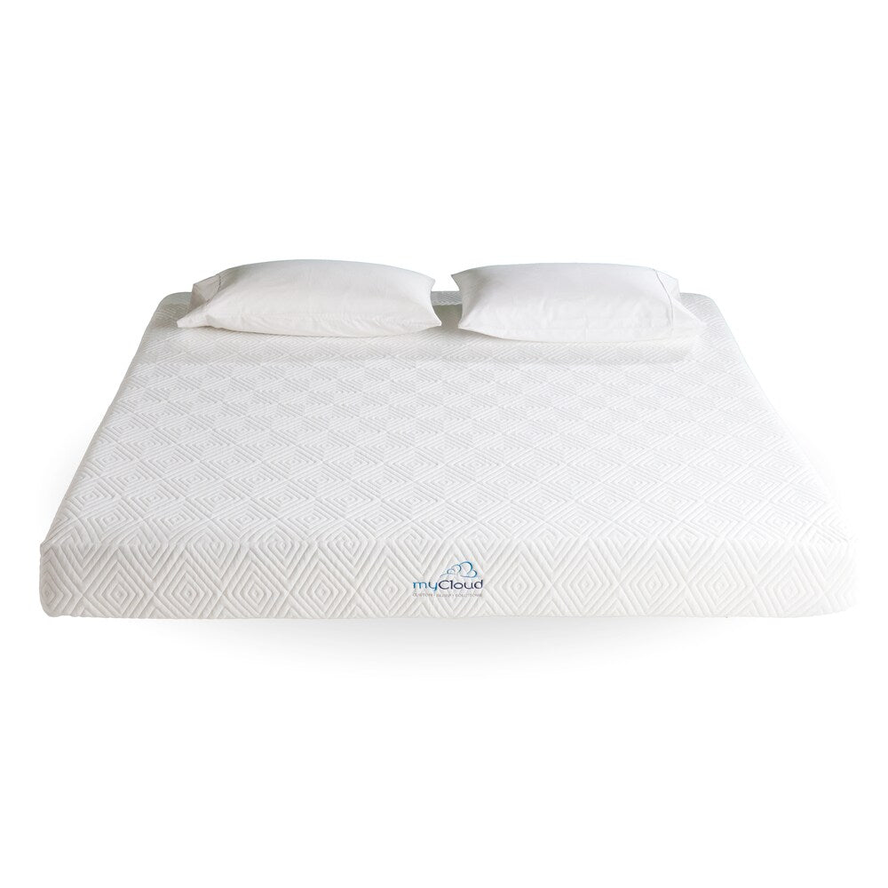 Materasso in memory foam gel myCloud Stratus da 8 pollici Cal King-size - Multi
