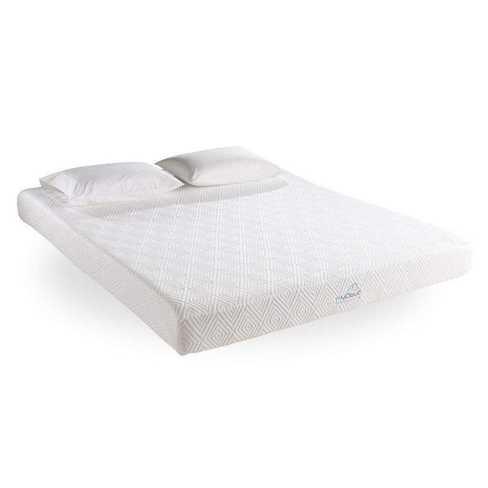 Materasso in memory foam gel myCloud Stratus da 8 pollici Cal King-size - Multi