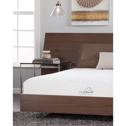 Materasso in memory foam gel myCloud Stratus da 8 pollici Cal King-size - Multi