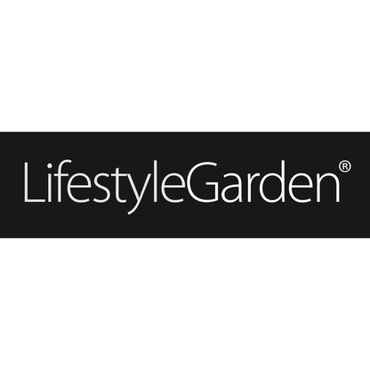 LifestyleGarden Set da pranzo per esterni con finitura in teak da 9 pezzi - 9 pezzi