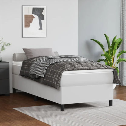 vidaXL Struttura Letto Box Spring con Materasso per Camera da Letto in Similpelle