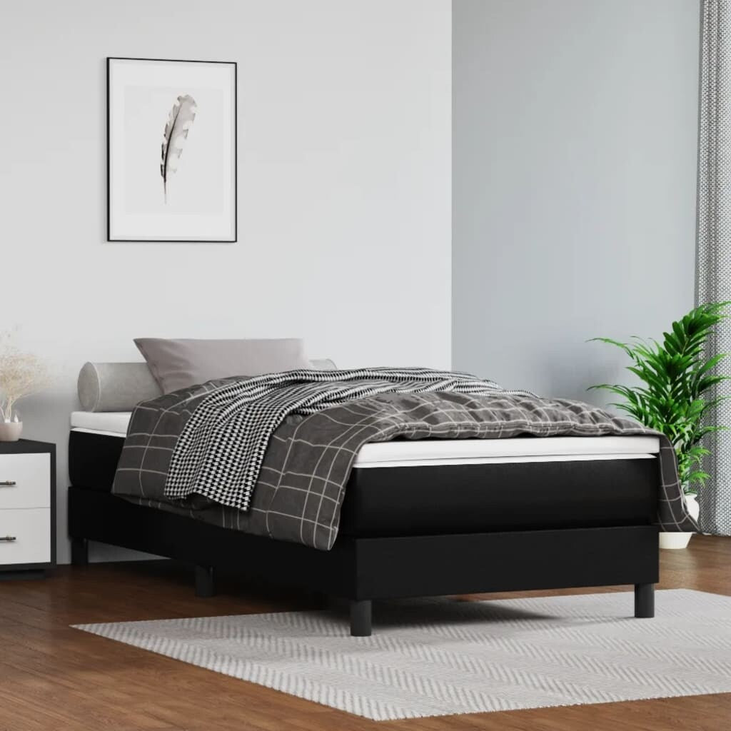 vidaXL Struttura Letto Box Spring con Materasso per Camera da Letto in Similpelle