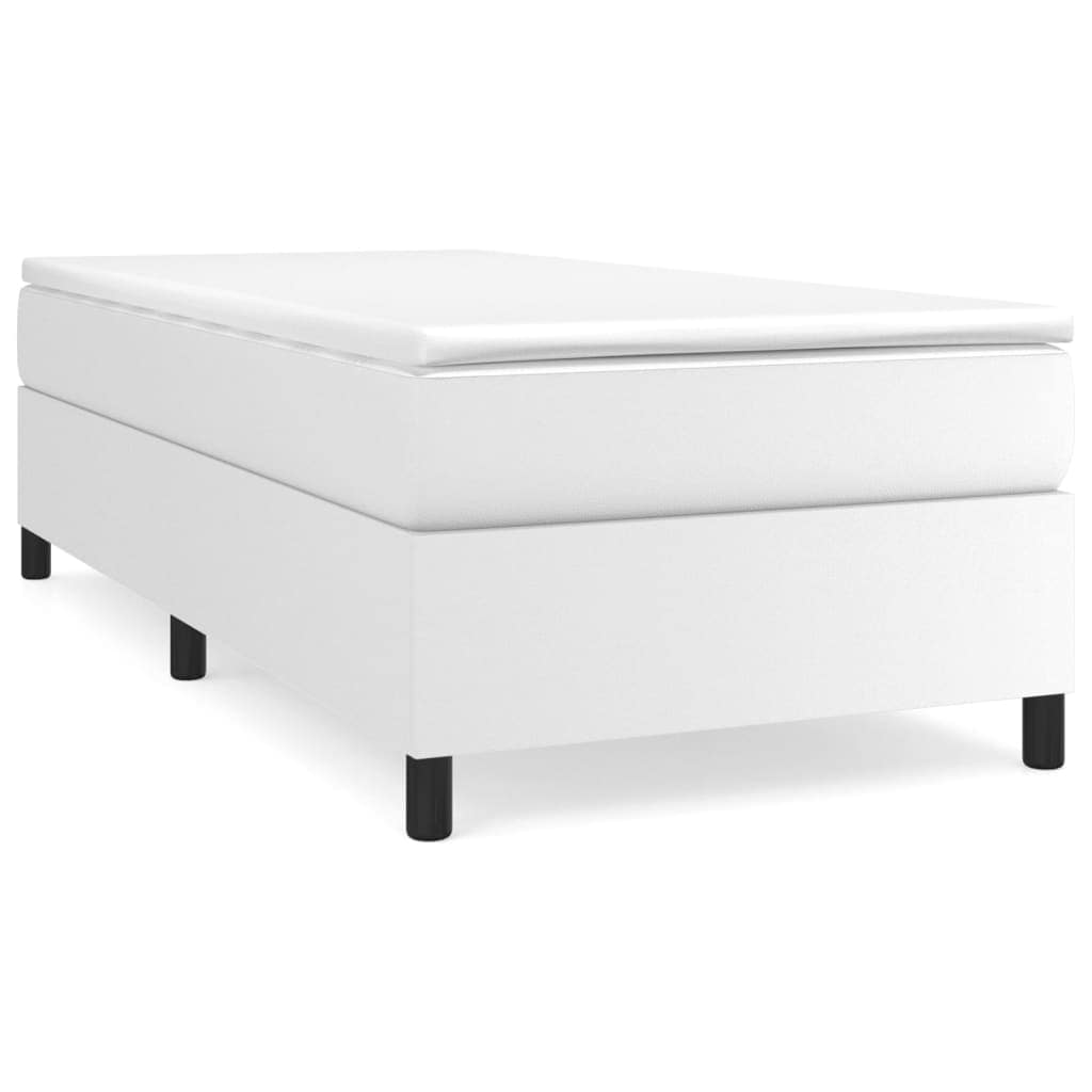 vidaXL Struttura Letto Box Spring con Materasso per Camera da Letto in Similpelle