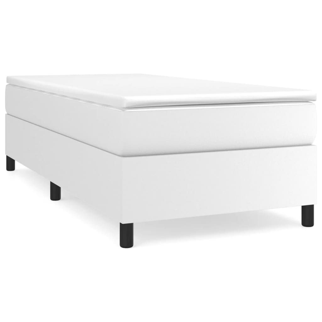 vidaXL Struttura Letto Box Spring con Materasso per Camera da Letto in Similpelle