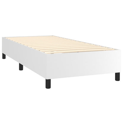 vidaXL Struttura Letto Box Spring con Materasso per Camera da Letto in Similpelle