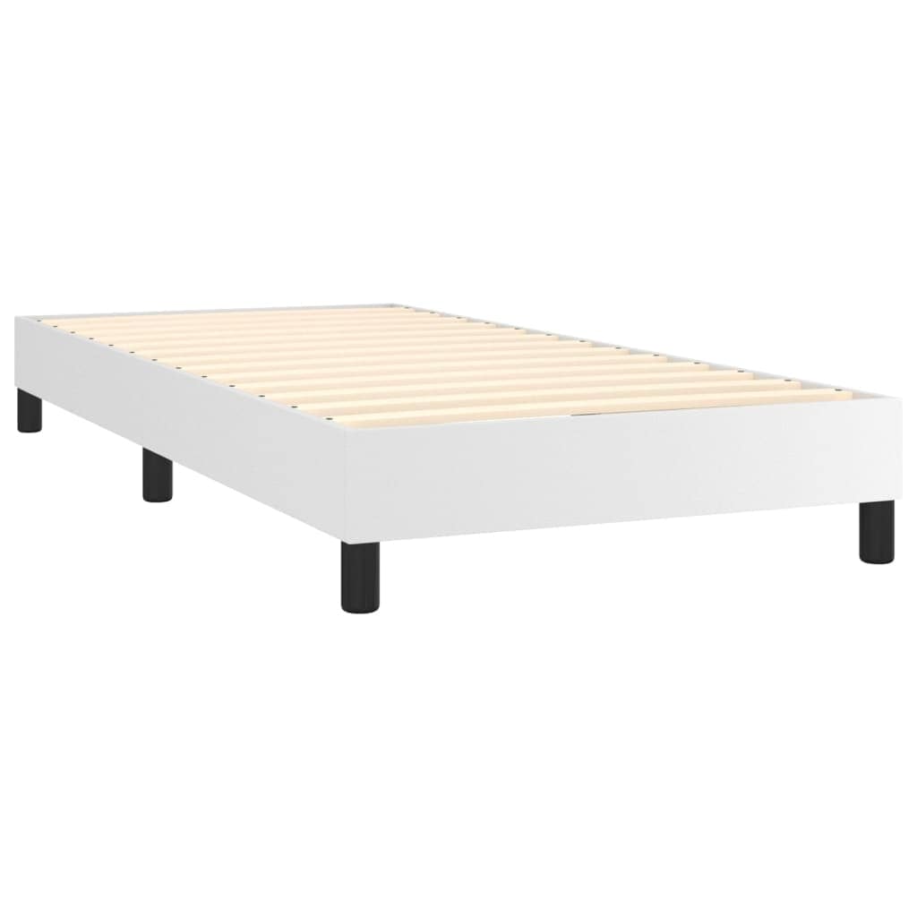 vidaXL Struttura Letto Box Spring con Materasso per Camera da Letto in Similpelle