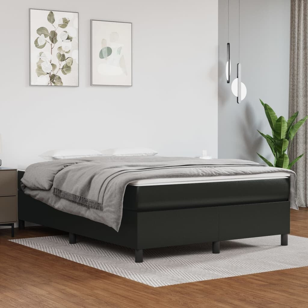 vidaXL Struttura Letto Box Spring con Materasso per Camera da Letto in Similpelle