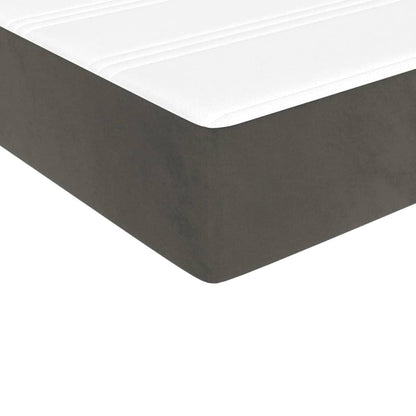 vidaXL Struttura Letto Box Spring Piattaforma Letto con Materasso per Camera da Letto Velluto