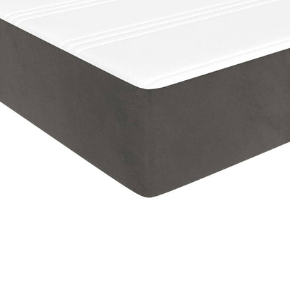 vidaXL Struttura Letto Box Spring Piattaforma Letto con Materasso per Camera da Letto Velluto